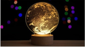 Acrylic Earth Lamp