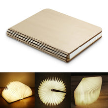 Load image into Gallery viewer, Wooden Book Lamp