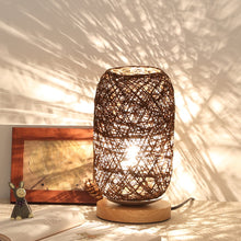 Load image into Gallery viewer, Twine Rattan Lamp