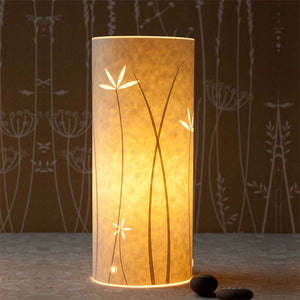 Grass Lotus Carved Hollow Lamp