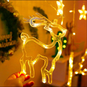 Christmas Hanging Light Elk