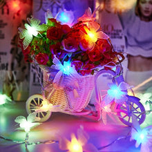 Load image into Gallery viewer, Multicolor Butterfly String Light