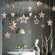 Load image into Gallery viewer, Christmas Star Hanging Decoration