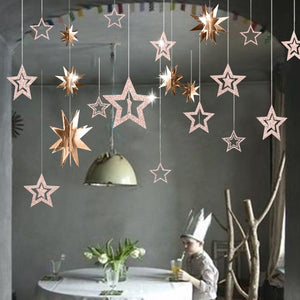 Christmas Star Hanging Decoration