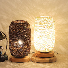 Load image into Gallery viewer, Twine Rattan Lamp Allumery