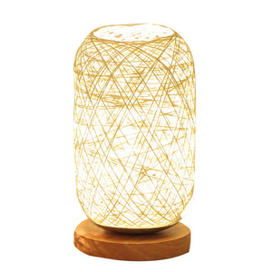 Twine Rattan Lamp