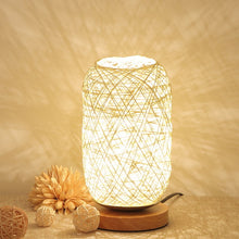 Load image into Gallery viewer, Twine Rattan Lamp