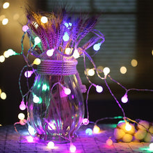 Load image into Gallery viewer, Multicolor Ball Fairy Light