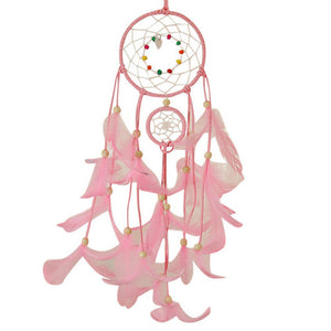 Pink Dream Catcher Hanging Light