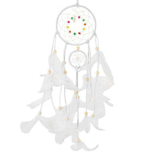 Load image into Gallery viewer, White Dream Catcher Hanging Light