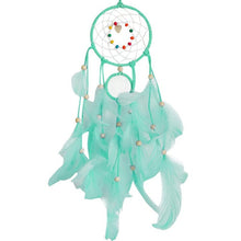 Load image into Gallery viewer, Green Dream Catcher Hanging Light